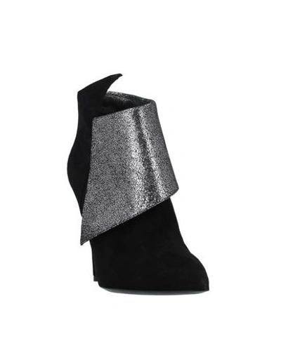 Shop Pollini Ankle Boots In Black