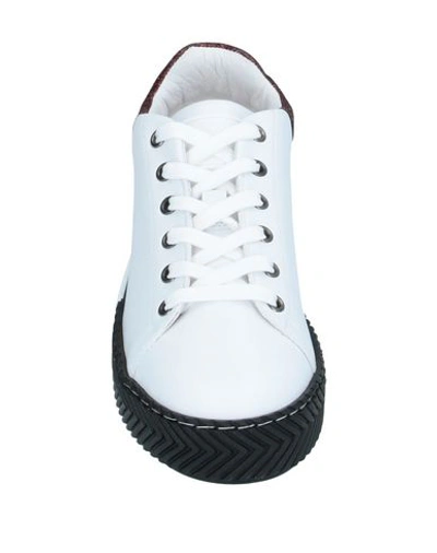 Shop Pollini Sneakers In White