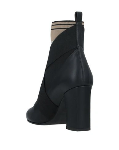 Pollini Ankle Boots In Black