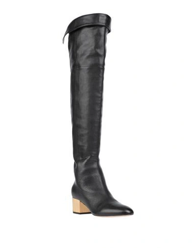 Sergio Rossi Boots In Steel Grey