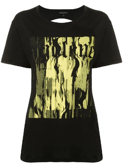 Shop Ann Demeulemeester Fine Cut-out T-shirt In Black