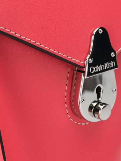 Shop Calvin Klein Mini Bucket Bag In Pink