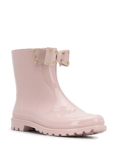Shop Red Wing Shoes Red(v) 20mm Ankle Rainboots In Pink