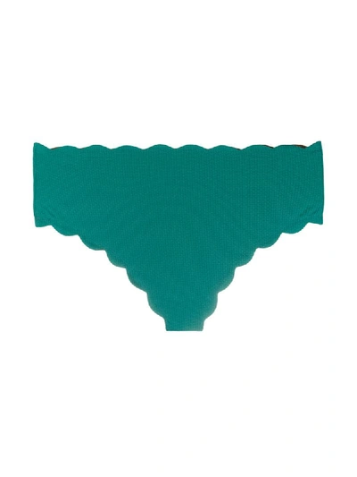 Shop Marysia Antibes Bikini Bottoms In Green