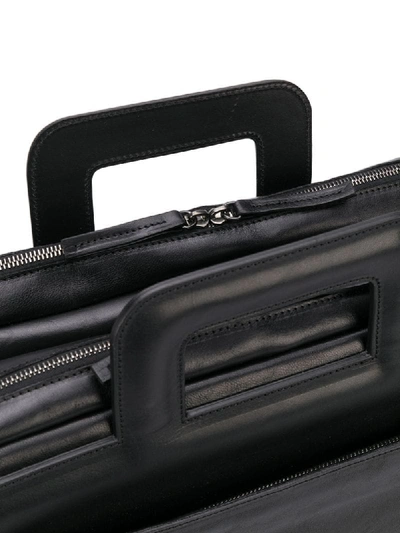 Shop Marsèll Structured Briefcase In Black