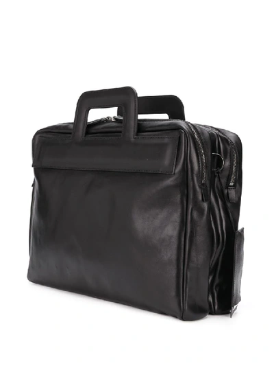 Shop Marsèll Structured Briefcase In Black