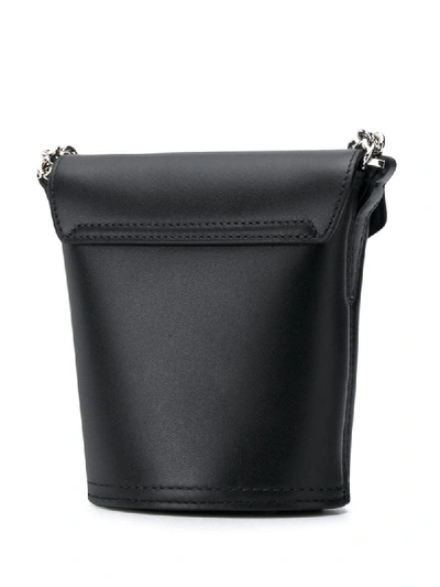 Shop Calvin Klein Mini Bucket Bag In Black