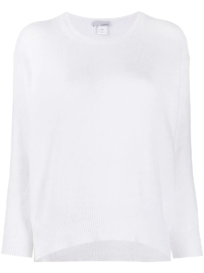 Shop Avant Toi Soft Knit Jumper In White