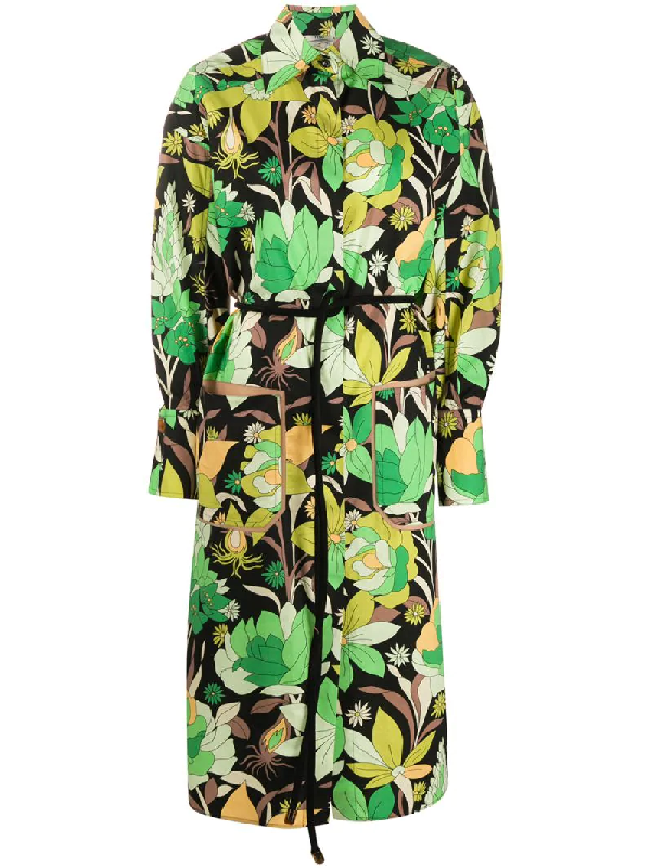 fendi green dress