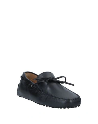 Shop Tod's Man Loafers Black Size 11 Soft Leather