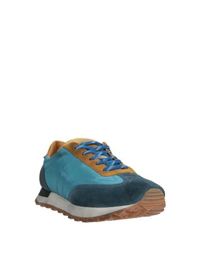 Shop Maison Margiela Sneakers In Slate Blue