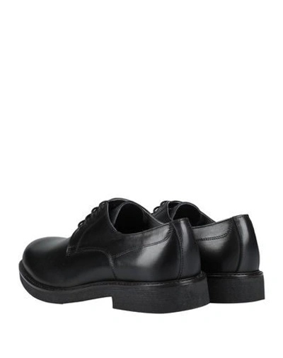 Shop Pollini Laced Shoes In Black