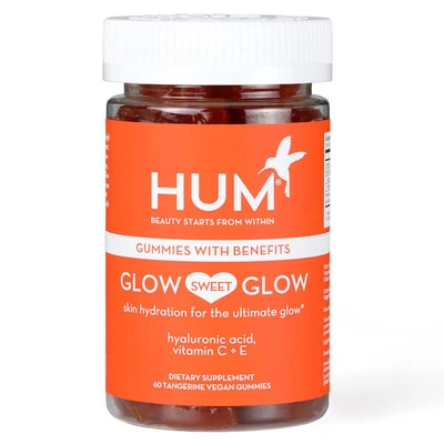 Shop Hum Nutrition Glow Sweet Glow Radiant Skin Supplement (60 Vegan Gummies, 30 Days)