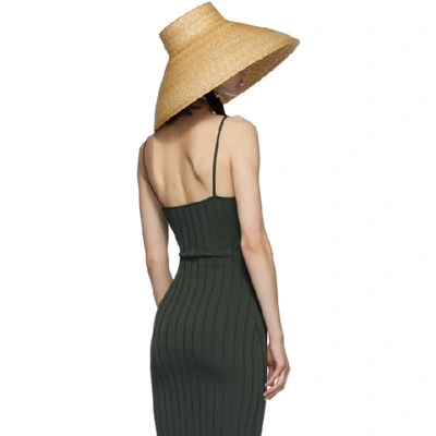 Shop Alanui Beige Straw Vaso Hat In Natural