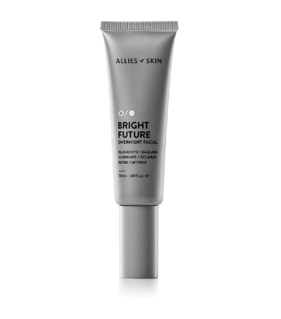 Shop Allies Of Skin Bright Future Overnight Facial (50ml) In White