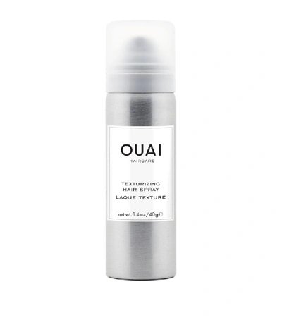 Shop Ouai Travel Texturising Hair Spray (40ml) In White