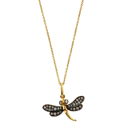 Shop Annoushka Love Diamonds Dragonfly Necklace