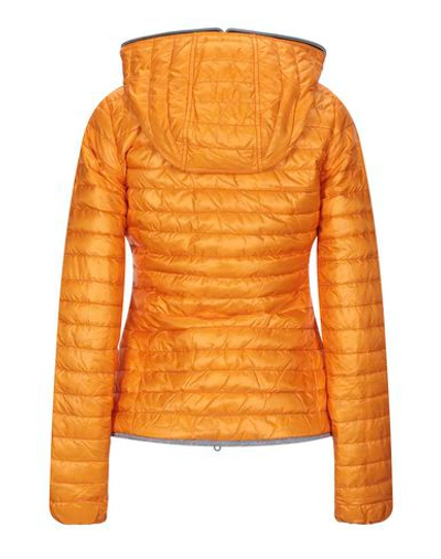 Shop Duvetica Down Jacket In Orange