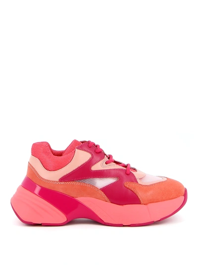 Shop Pinko Maggiorana Sneakers In Fuchsia