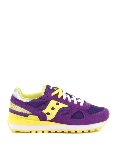 Shop Saucony Shadow Original Sneakers In Purple