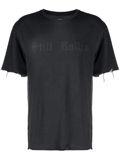Shop Alchemist Still Rollin T-shirt In Black