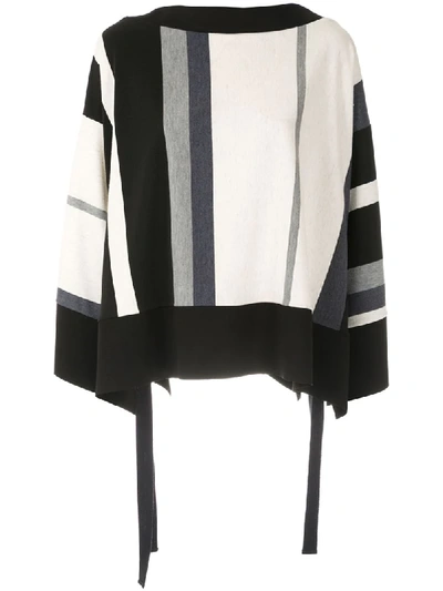 Shop Alcaçuz Robb Striped Boxy Blouse In Pl