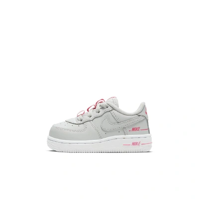 Shop Nike Force 1 Lv8 3 Baby/toddler Shoe (photon Dust) - Clearance Sale In Photon Dust,digital Pink,white,photon Dust