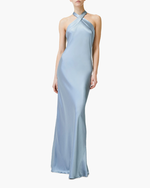 heavy silk dress