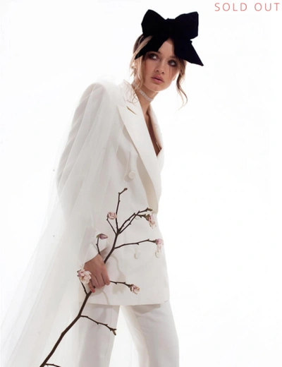Shop Manurí Lay Lady Lay Suit In White