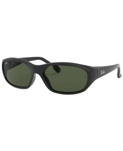 Shop Ray Ban Ray-ban Daddy-o Sunglasses, Rb2016 59 In Black/green