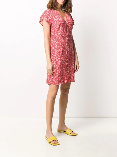 Shop Rails Floral Shirt Dress In Pink