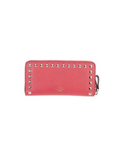 Shop Valentino Wallet In Red