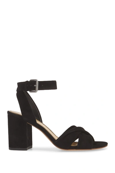 Shop Splendid Fairy Block Heel Sandal In Blacksuede