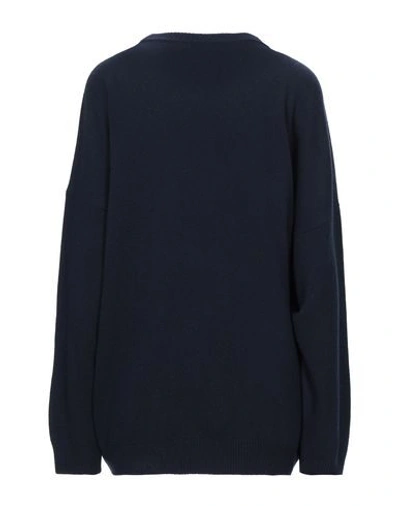 Shop Balenciaga Sweater In Dark Blue