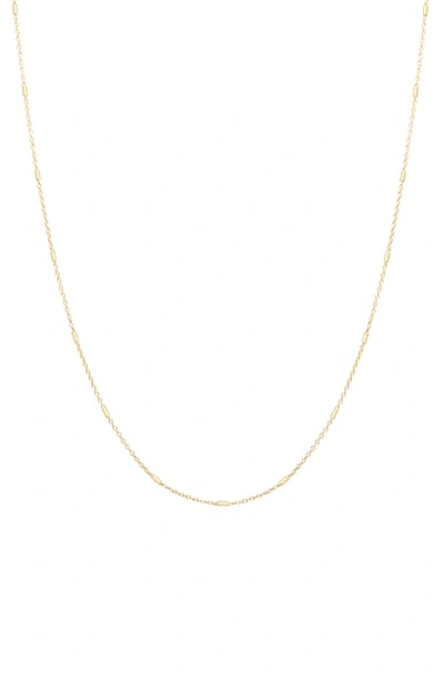 Zoë Chicco 14k Yellow Gold Tiny Cable Chain, 18 In Yellow Gold