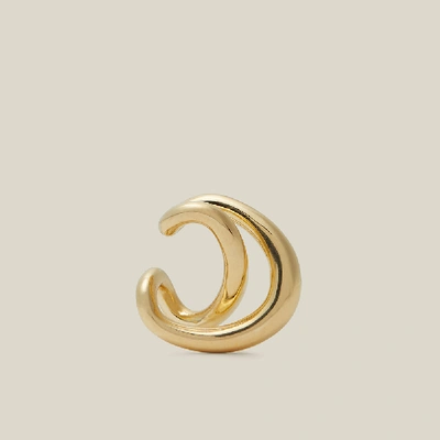 Pre-owned Charlotte Chesnais Gold Initial Gold-plated Single Ear Cuff