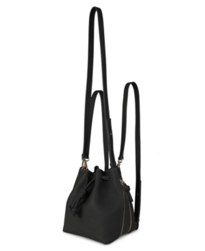 Shop Esin Akan Women's Mini Notting Hill Bucket Crossbody Bag In Black