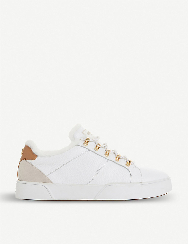 dune silver trainers