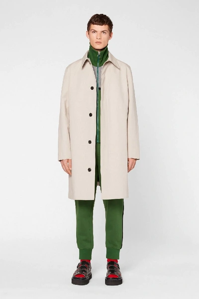 Shop Ami Alexandre Mattiussi Bicolor Track Pants In Green