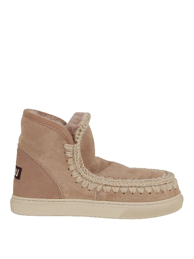 Shop Mou Eskimo Sneakers In Camel
