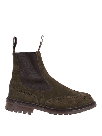 Shop Tricker's Silvia Chelsea Boots In Brown