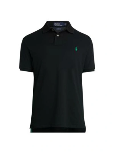 Shop Polo Ralph Lauren Men's Earth Recycled Polo Shirt In Polo Black
