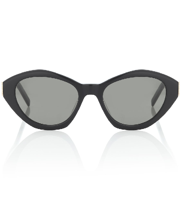 saint laurent oval sunglasses