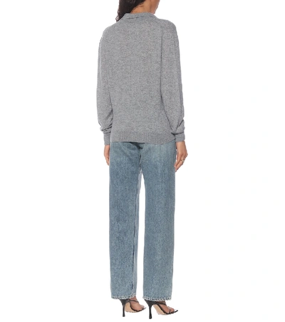 Shop Khaite Jo Cashmere-blend Sweater In Grey