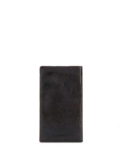 Pre-owned Gucci 1960's Long Cardholder In Brown