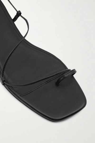 Shop Studio Amelia 1.1 Leather Sandals In Black