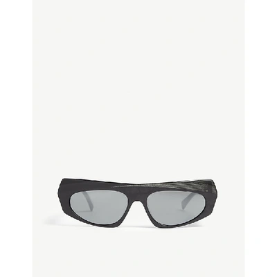 Shop Alain Mikli Pose Irregular-frame Sunglasses