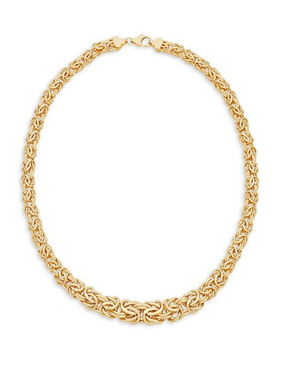 Shop Saks Fifth Avenue 14k Yellow Gold Collar Necklace