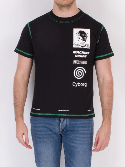 Shop United Standard Cyborg T-shirt In Blk Black