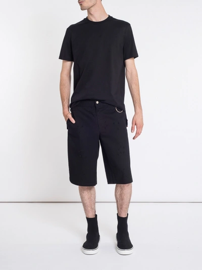Givenchy Distressed Effect Bermuda Shorts